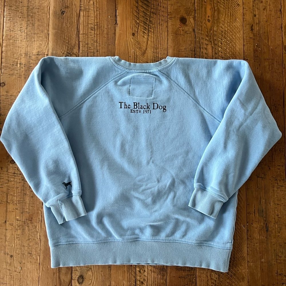 The Black Dog Light Blue Crewneck - Picture 4 of 4